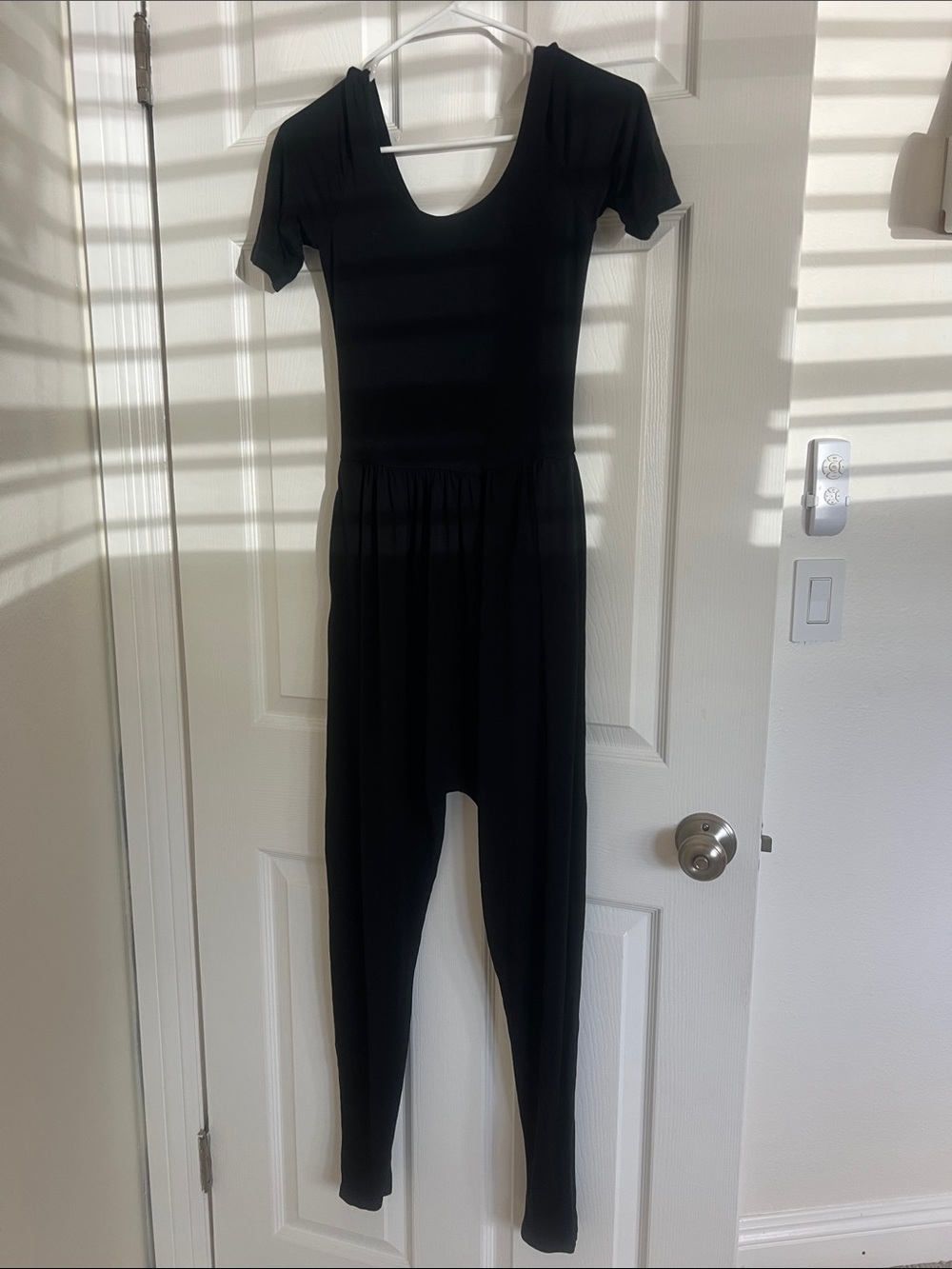 Imbōdhi Black Women’s Short-Sleeve Jumpsuit
